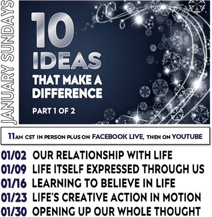 January 2022 Series: 10 Ideas That Make A Difference